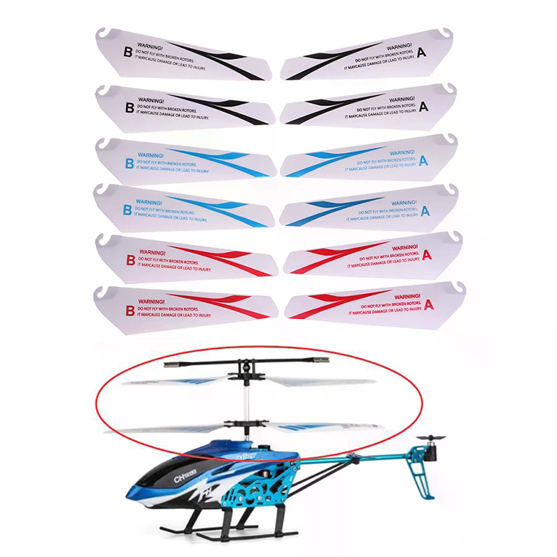 Rc Helicopter Coaxial - 4 adet 7.2/9CM yedek bıçaklar Fanlar