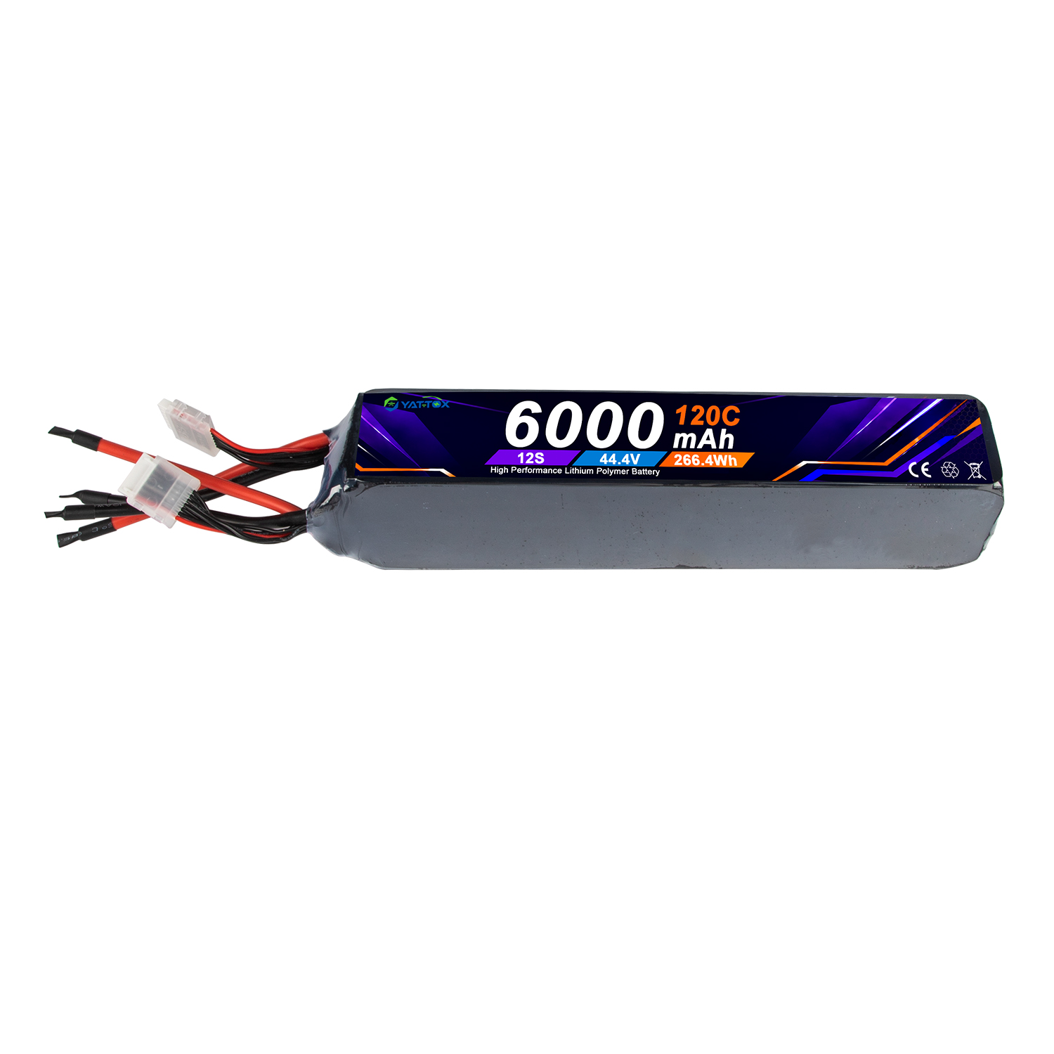 Rc Helicopter Large - Yattox 12S 6000mAh 120C %100 LCO