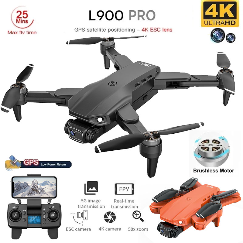 Rc Helicopter Case - L900 Pro GPS Drone 4K profesyonel
