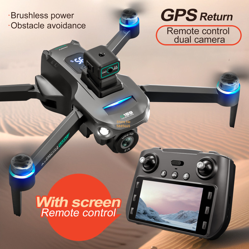 Rc Helicopter Case - 8K Çift Kamera 5G WIFI FPV