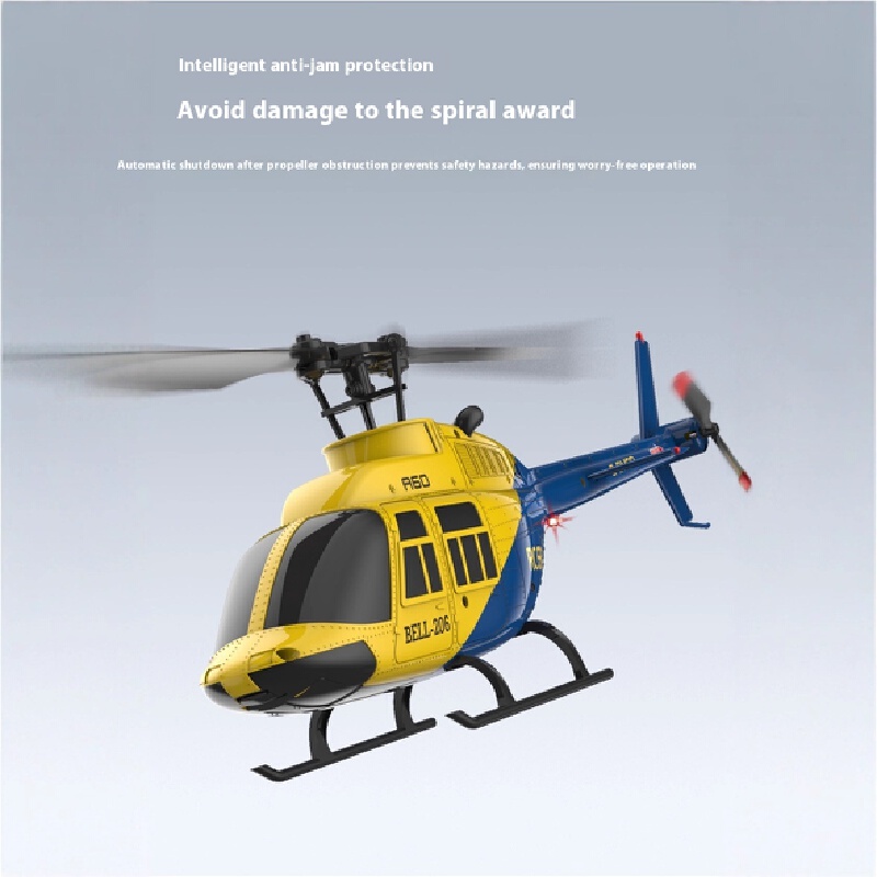 Rc Helicopter Single Rotor - A60 1/42 Ölçekli Dört Kanallı Tek