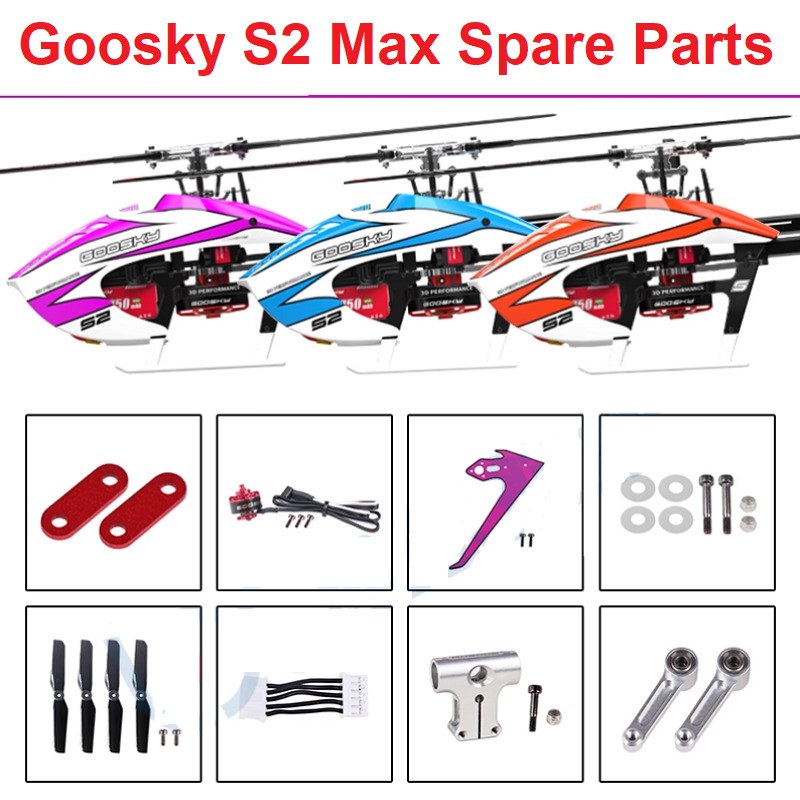 Rc Helicopter Coaxial - GOOSKY S2 MAX RC Helikopter Yedek