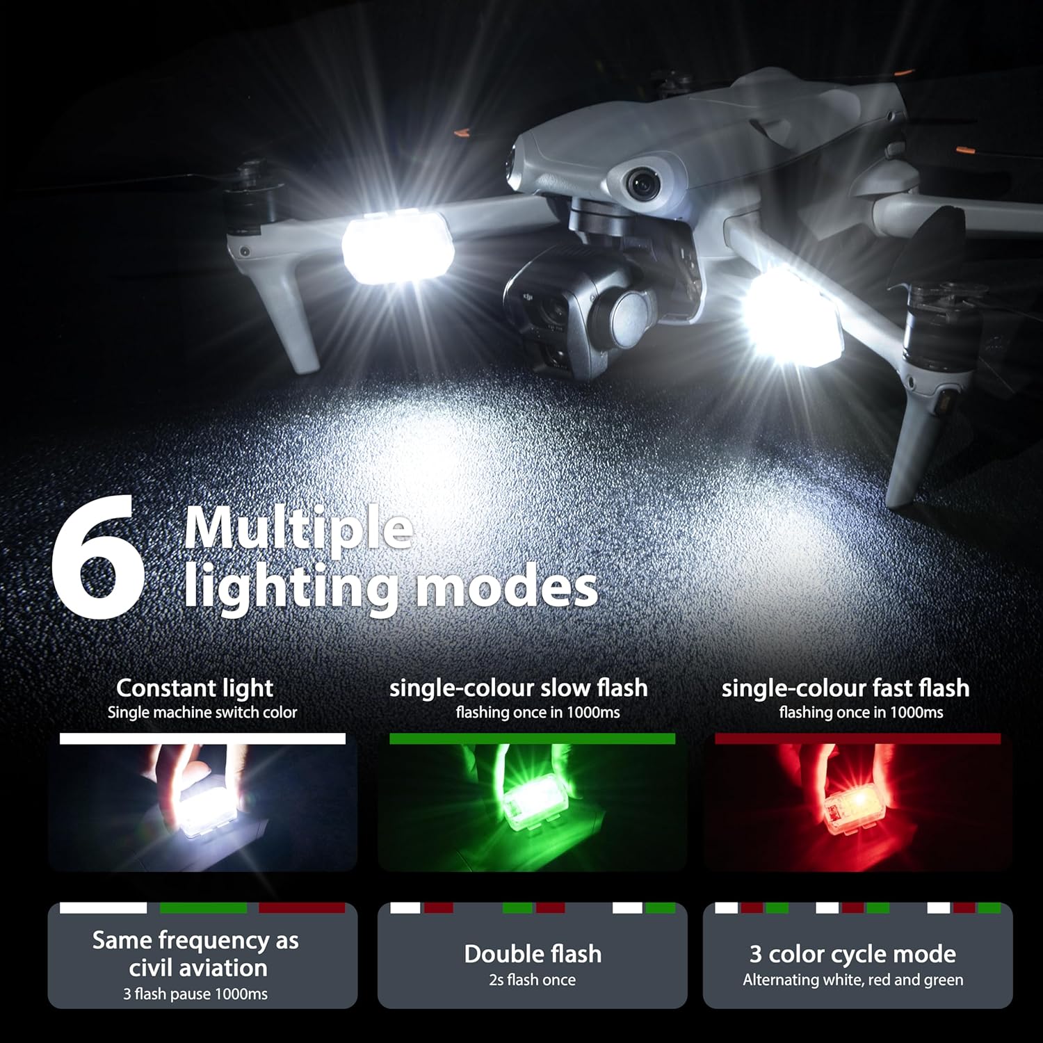 STARTRC Drone Strobe Işık Anti - Dji Drone Mini 4 Pro incelemesi ve fiyatı