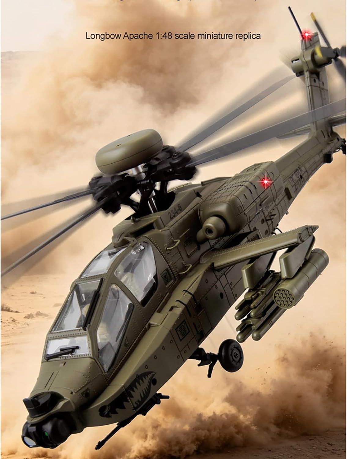 310MM 6CH C170 AH-64D Uzaktan  - Rc Helicopter Large incelemesi ve fiyatı