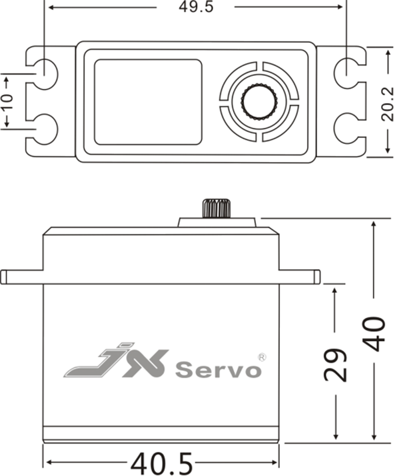 JX Servo CLS-6322HV 22 KG Yüks - Rc Helicopter Motor incelemesi ve fiyatı