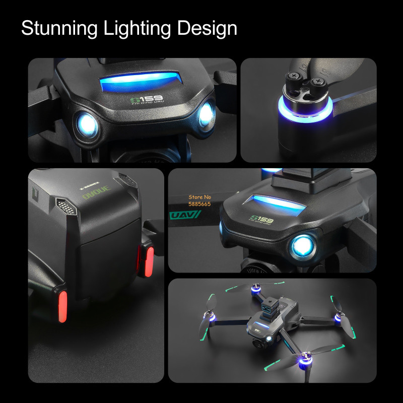 8K Çift Kamera 5G WIFI FPV Uza - Rc Helicopter Case incelemesi ve fiyatı