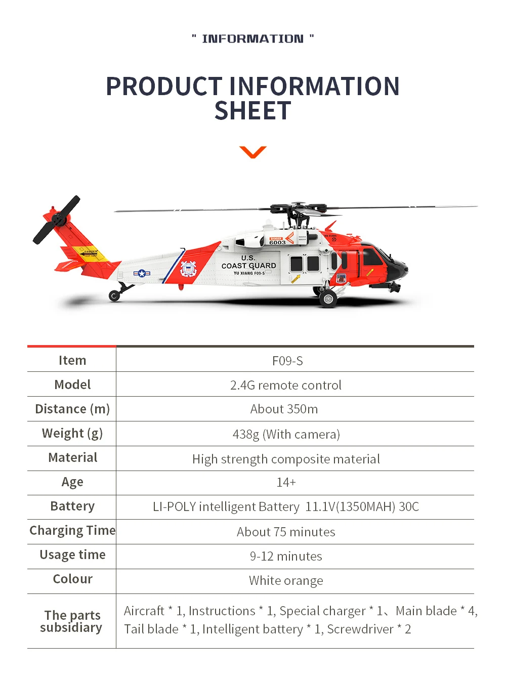 YU XIANG F09-S Pil 6CH UH60 Si - Rc Helicopter Coaxial incelemesi ve fiyatı
