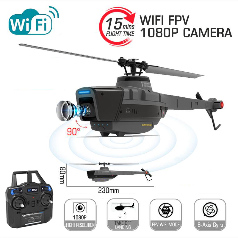 C128 2.4G RC helikopter 4 perv - Rc Helicopter Gyro incelemesi ve fiyatı