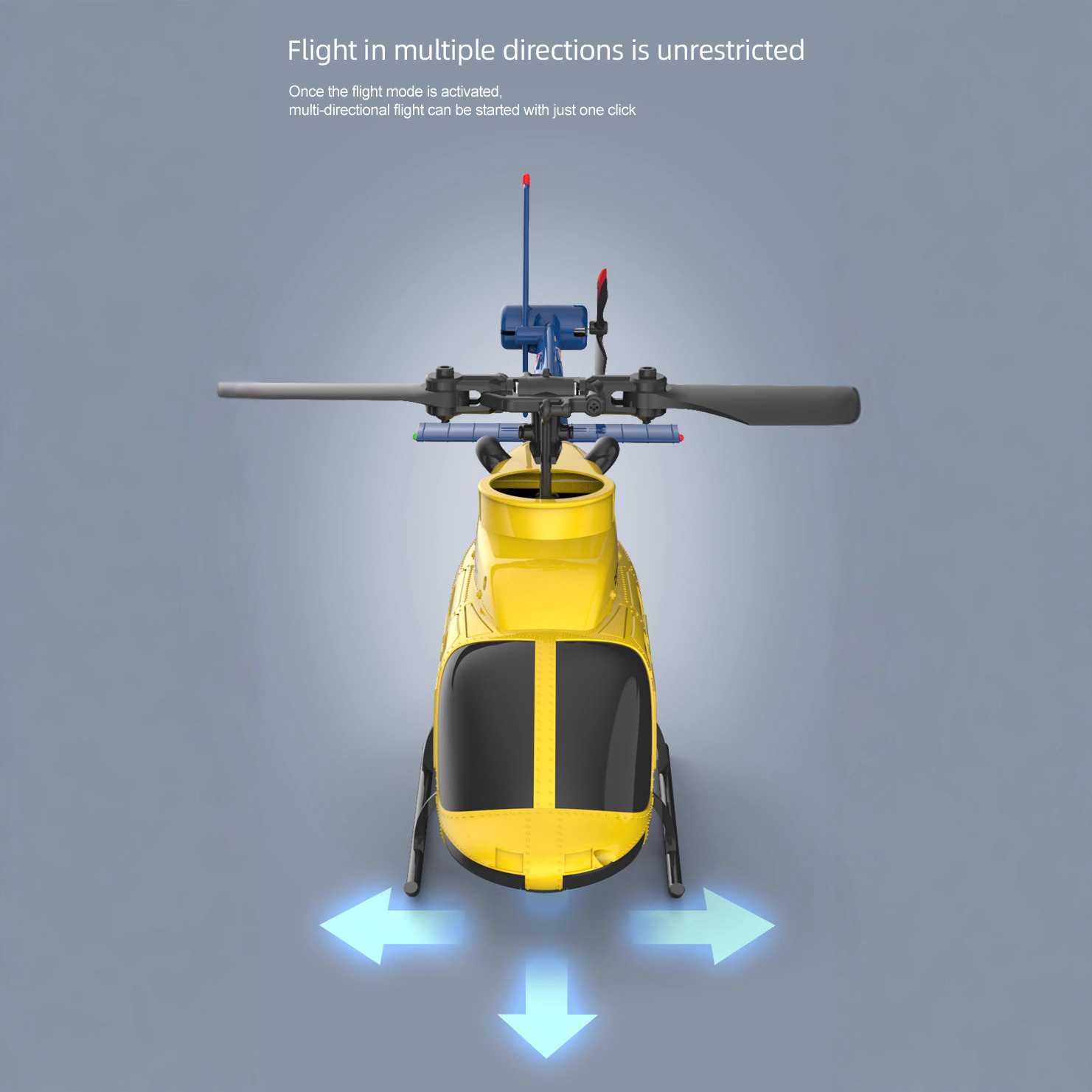 A60 1/42 Ölçekli Bell 206 RC H - Rc Helicopter Single Rotor incelemesi ve fiyatı