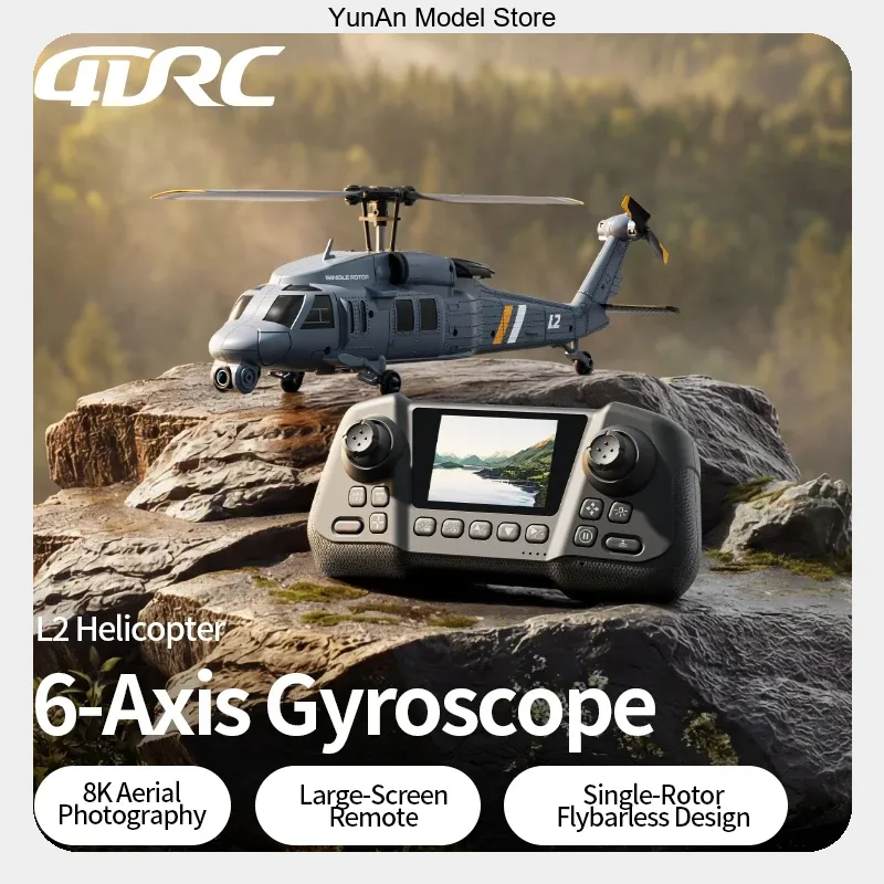 4DRC L2 8K UHD FPV RC Helikopt - Rc Helicopter Gyro incelemesi ve fiyatı