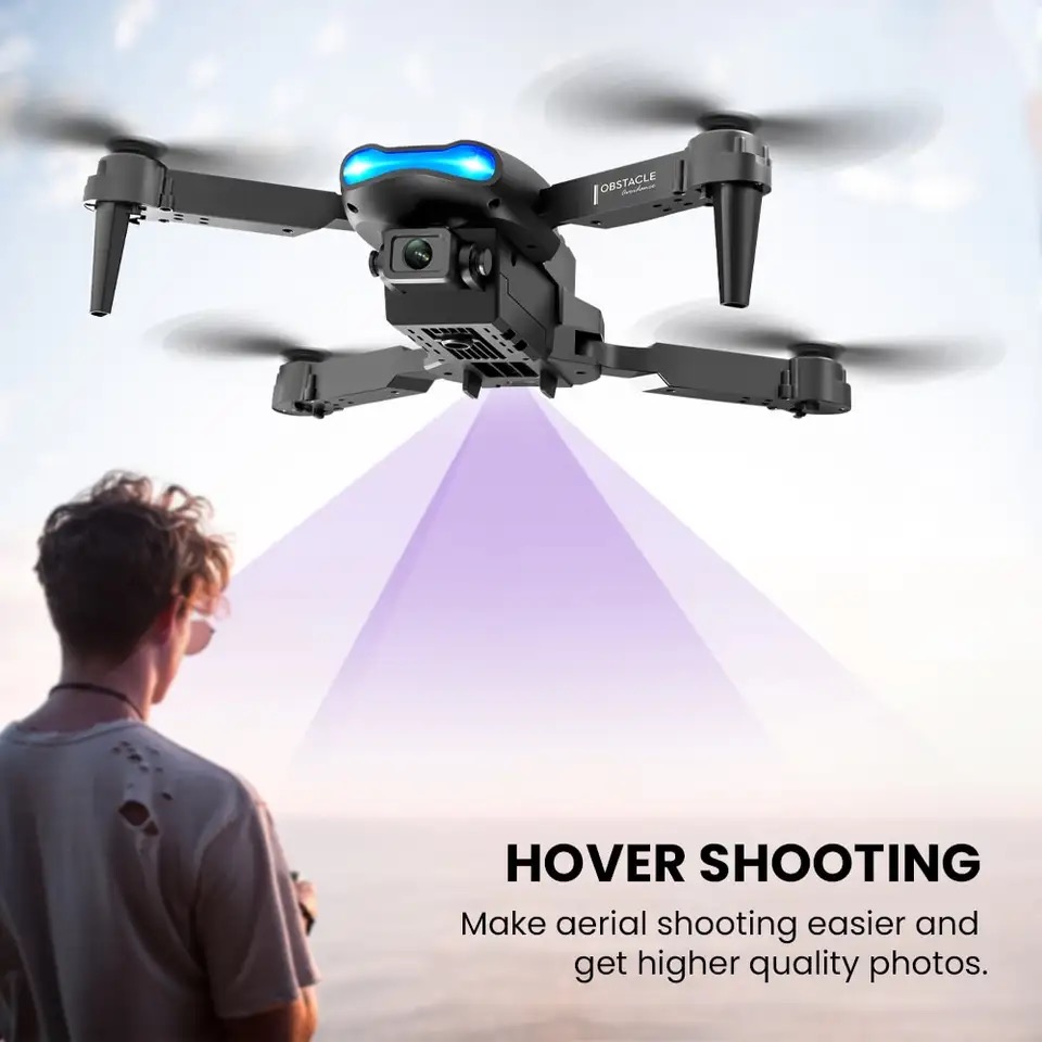 Yeni Mini drone E99 4K WIFI HD - Rc Helicopter Gas incelemesi ve fiyatı