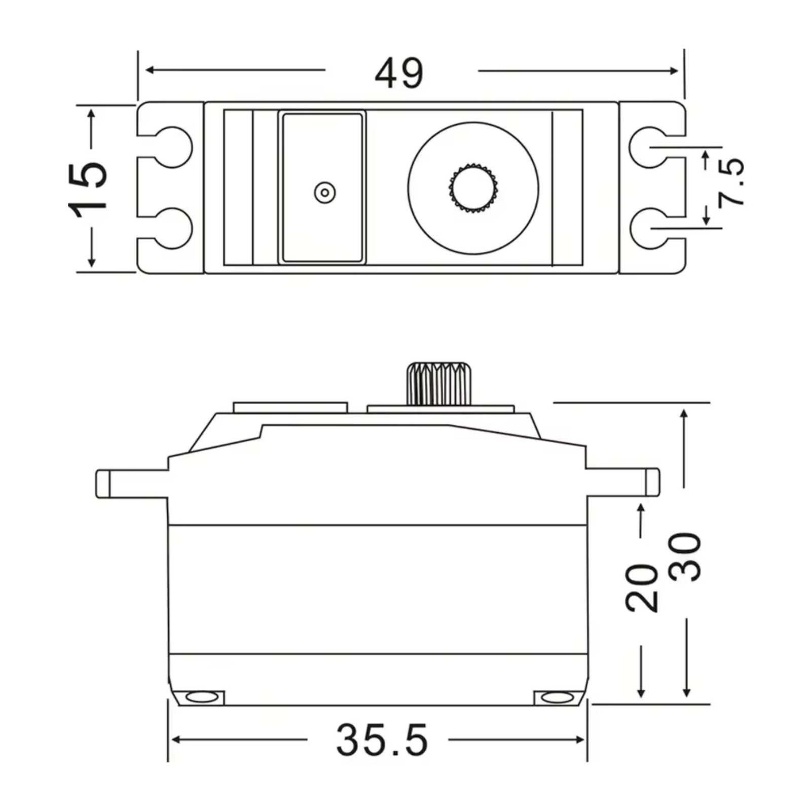 JX PDI-HV2545MG Dijital RC Ser - Rc Helicopter Motor incelemesi ve fiyatı